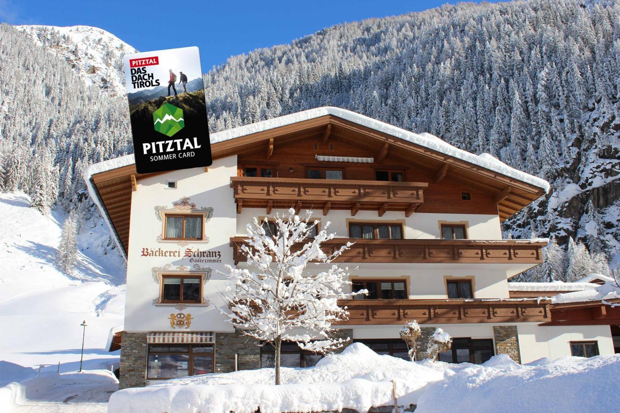 Baeckerei Schranz Bed & Breakfast Sankt Leonhard im Pitztal Exterior foto